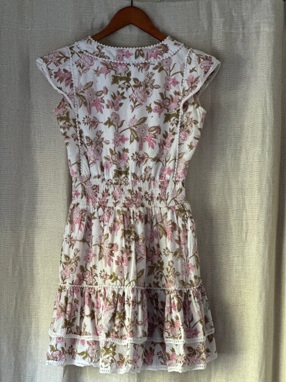 Madison Mathews Floral Sundress. - Picture 3 of 9
